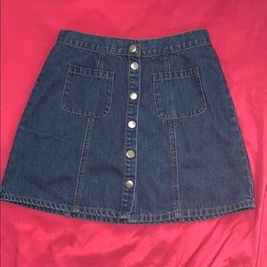 American Apparel Denim skirt